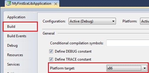 Visual Studio Build Properties